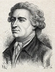 Retrato de Edmund Burke (1729-1797), político y filósofo irlandés.