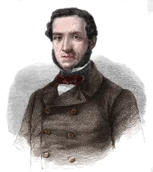 Retrato de Edouard Drouyn de Lhuys (1805-1881) diplomático y político francés