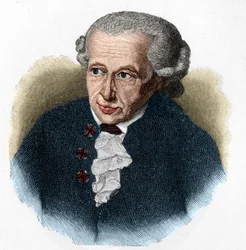 Retrato de Emmanuel Kant (Immanuel Kant)