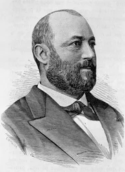 Retrato de Ernoul. Grabado de finales del siglo XIX en “Historia de Francia” de H. Martin
