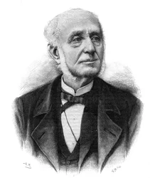 Retrato de Etienne Arago (1802-1892) autor dramático, político, alcalde de París