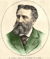 Retrato de Eugene Rene Poubelle (1831 - 1907), funcionario y prefecto del Sena francés. Colección Bianchetti