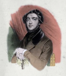 Retrato de Eugene Sue (1804-1857) escritor francés