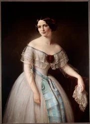 Retrato de Fanny Cerrito (1817-1909), bailarina