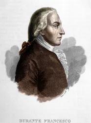 Retrato de Francesco Durante. Músico italiano (Frattamaggiore)