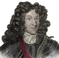 Retrato de François-Henri de Montmorency-Bouteville (1628-1695), mariscal de Luxemburgo, Duque de Piney y general francés.