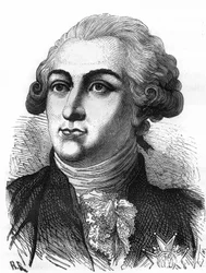 Retrato de François Claude Amour, Marqués de Bouillé (1739-1800), general francés.