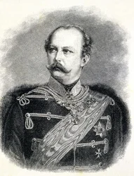 Retrato de Federico Carlos de Prusia (1828 - 1885), sobrino de Guillermo I