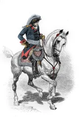 Retrato de Federico II de Prusia (1712-1786) conocido como Federico el Grande. Grabado del siglo XIX