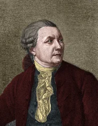 Retrato de Friedrich Gottlieb Klopstock (1724-1803) poeta alemán