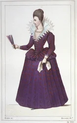 Retrato de Gabrielle d