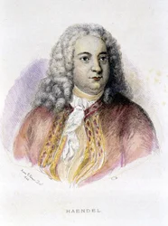 Retrato de George Frederick Handel
