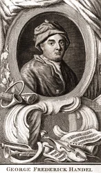 Retrato de George Frederick Handel (Georg Friedrich Handel