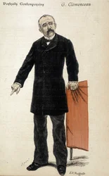 Retrato de Georges Clémenceau
