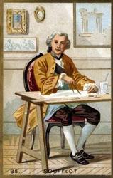 Retrato de Germain Soufflot (1713 - 1780), arquitecto francés