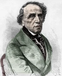 Retrato de Giacomo Meyerbeer (1791-1864), compositor alemán.