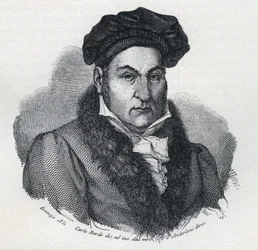 Retrato de Giandomenico (Gian Domenico) Romagnosi (1761-1835), filósofo y abogado italiano