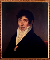 Retrato de Girolamo Crescentini (1762-1846) cantante castrato italiano