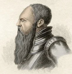 Retrato de Gustavo I Vasa o Gustavo Vasa, Rey de Suecia (1496-1560).