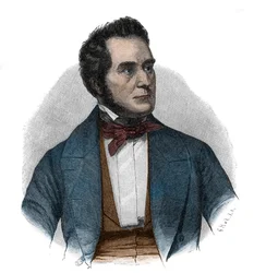 Retrato de Heinrich Wilhelm August Freiherr von Gagern (1799-1880), estadista que abogó por la unificación de Alemania