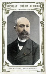Retrato de Henri Becquerel (1852 - 1908), físico francés.
