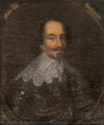 Retrato de Enrique II de Rohan (1579-1638), duque de Rohan y príncipe de León