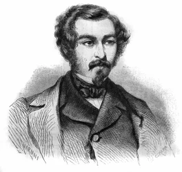 Retrato de Henri de Ruolz (1811-1887), químico francés