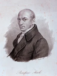 Retrato del compositor italiano Bonifazio Asioli