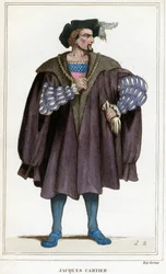 Retrato de Jacques Cartier (1491 - 1557)