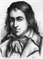 Retrato de Jacques René Hébert. Periodista y político francés 1757-1794