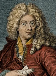 Retrato de Jean-Baptiste Lully grabado siglo XIX - Retrato de Jean Baptiste (Lully (Giovanni Battista Lulli) (1632-1687)