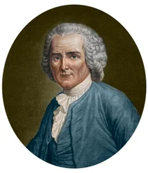 Retrato de Jean Jacques Rousseau
