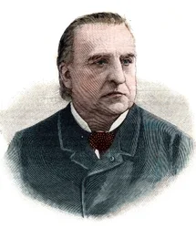 Retrato de Jean Martin Charcot (1825-1893), clínico y neurólogo.