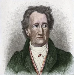 Retrato de Johann Wolfgang Goethe (1749 - 1832), escritor alemán