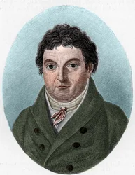 Retrato de Johann Gottlieb Fichte (1762-1814), filósofo alemán.