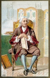 Retrato de John Locke (1632-1704), filósofo inglés.