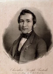 Retrato de Joseph Rastrelli (grabado)