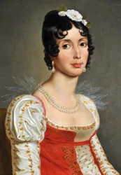 Retrato de Julie Clary (1771-1845), mendiga del siglo XIX (pintura)