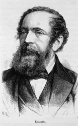 Retrato de Lajos Kossuth (1802-1894), político húngaro