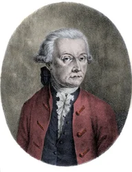 Retrato de Leopold Mozart (1719-1787), padre de Wolfgang Amadeus Mozart (1756-1791)