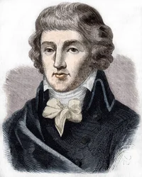 Retrato de Louis Antoine Saint-Just (1767-1794), político francés.