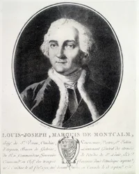 Retrato de Louis Joseph, Marqués de Montcalm (1712-1759), militar francés