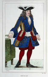 Retrato de Luis XIV (1638 - 1715), Rey de Francia