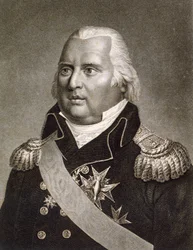 Retrato de Luis XVIII (1755 - 1824), Rey de Francia