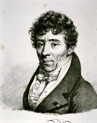 Retrato de Luigi Cherubini (aguafuerte)