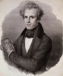 Retrato de Luigi Ricci (grabado)