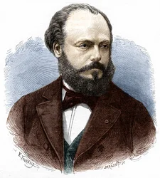 Retrato de Marcel Deprez (1843-1918), ingeniero y físico francés