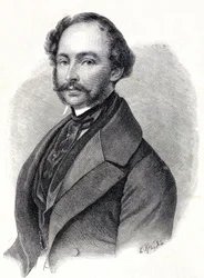 Retrato de Maximiliano II rey de Baviera - Retrato de Maximiliano II José de Baviera (1811 - 1864)
