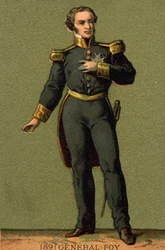 Retrato de Maximilien Sébastien Foy. General y político francés (1775-1825)