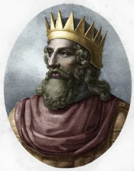 Retrato de Meroveo (v. 448-v. 458).